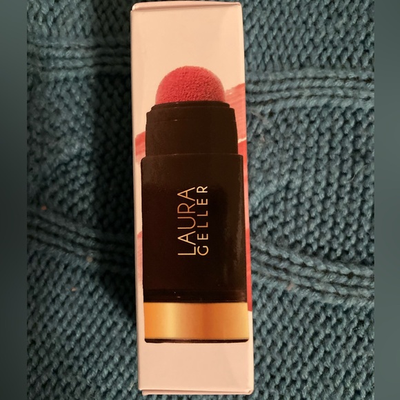 NEW Laura Geller blush in practical pink and enhancer drops in sunlight. - Picture 5 of 12